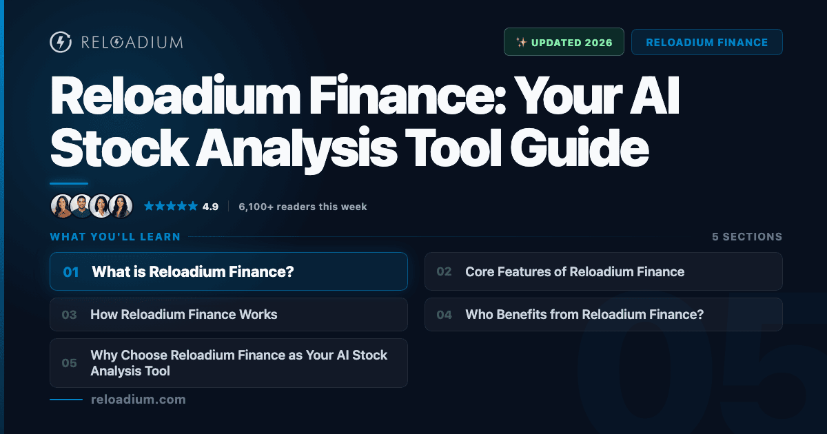 Reloadium Finance: AI Stock Analysis Tool Guide