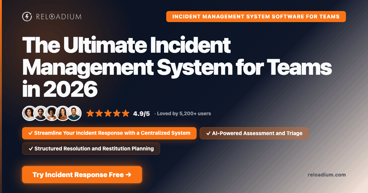 Incident Management System Software 2026