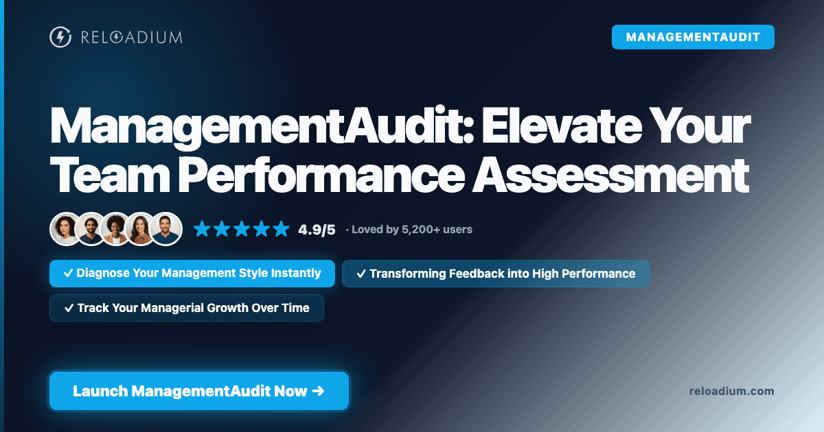 Team Performance Assessment with ManagementAudit