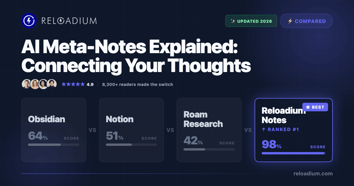 Meta Note Best AI Meta-Notes Tools for Connected Thinking