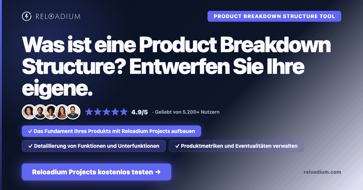 Product Breakdown Structure Tool (2026) – Produktentwicklung optimieren