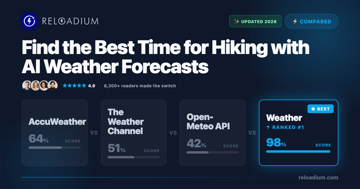 Best Time for Hiking: AI Weather Forecasts