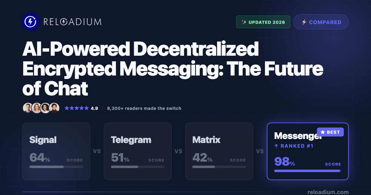 Decentralized AI Messaging App Comparison