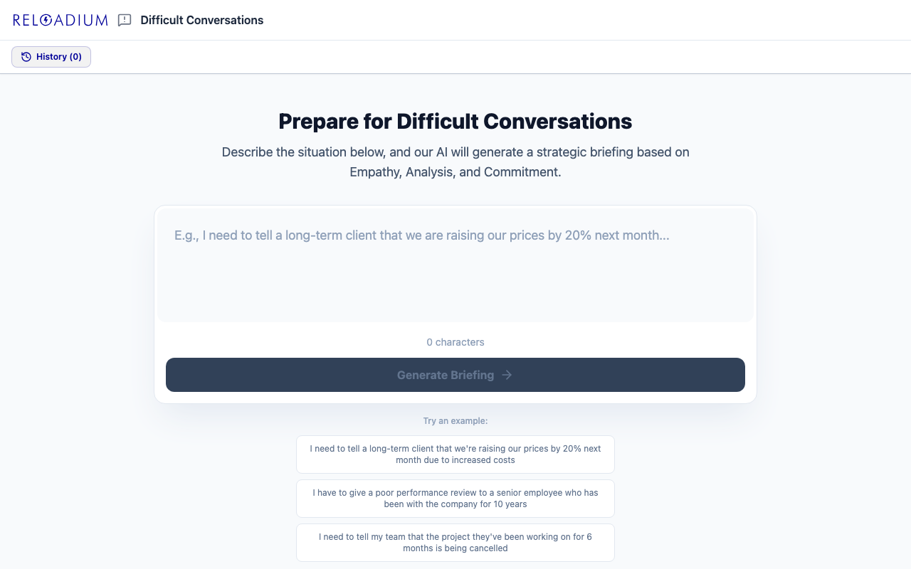 Difficult Conversations light
