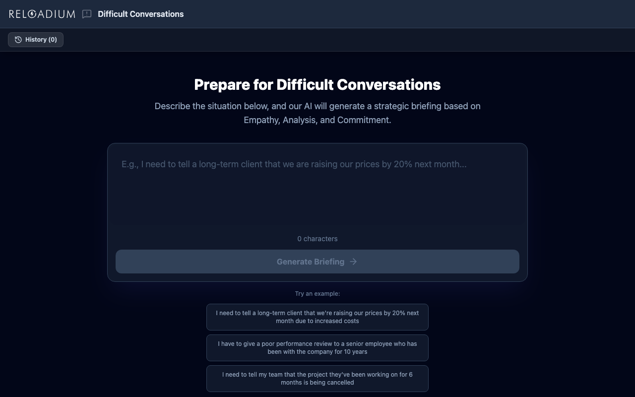 Difficult Conversations dark