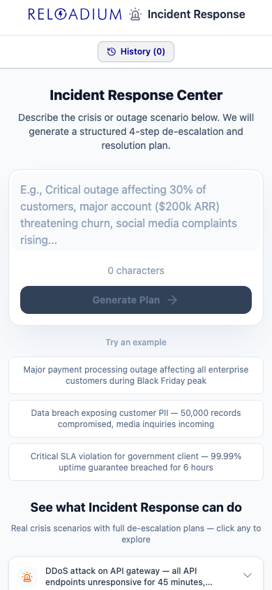 Incident Response mobile light