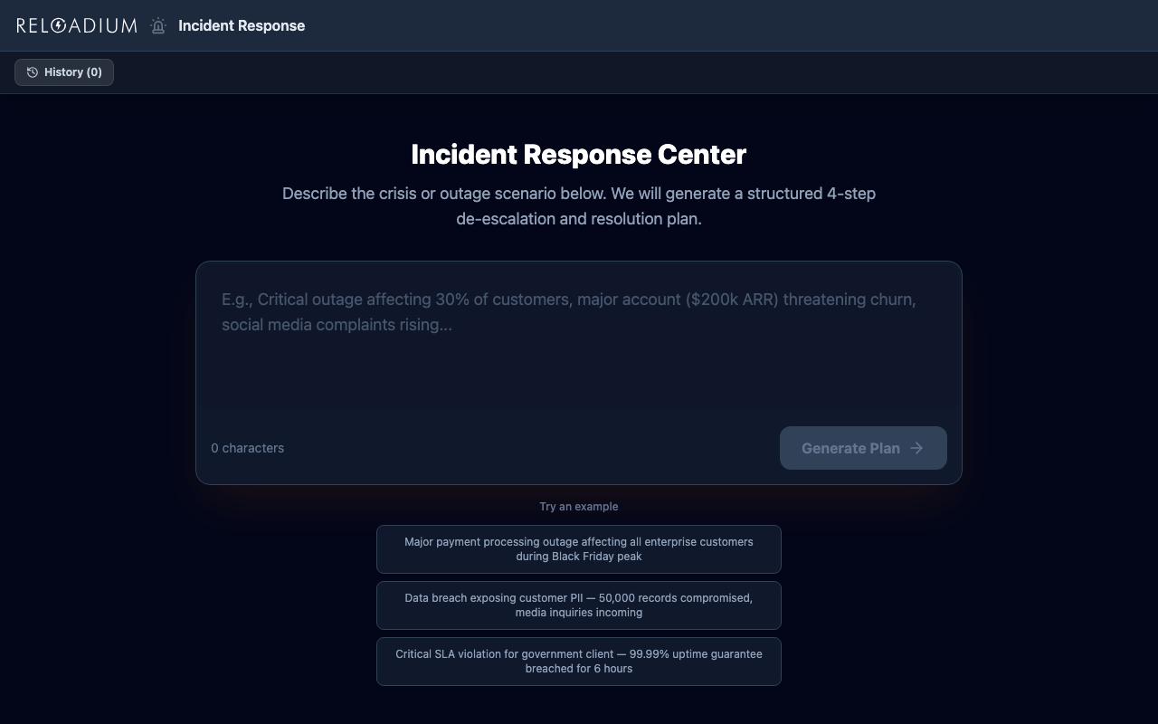 Incident Response dark