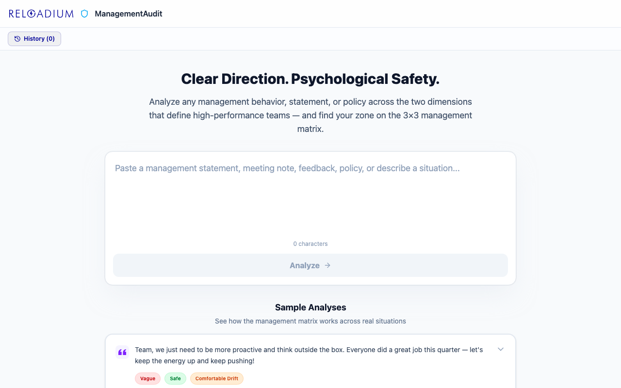 ManagementAudit light