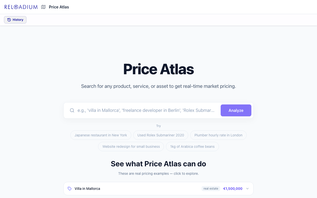 Price Atlas light