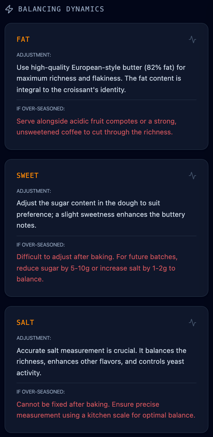 Balancing dynamics recommendations