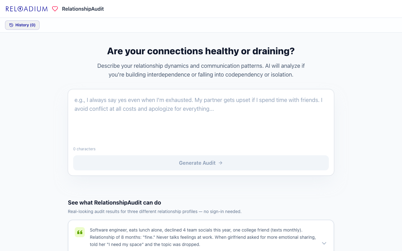 RelationshipAudit light