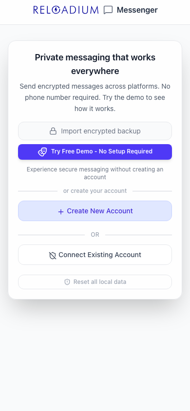 Messenger mobile light